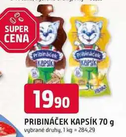 Trefa PRIBINÁČEK KAPSÍK 70 g nabídka