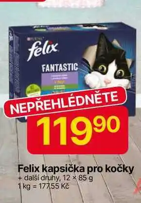 Hruška Felix kapsička pro kočky 12 × 85 g nabídka