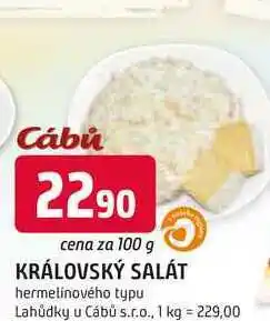 Trefa KRÁLOVSKÝ SALÁT hermelinového typu 100g nabídka
