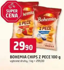 Trefa BOHEMIA CHIPS Z PECE 100 g nabídka