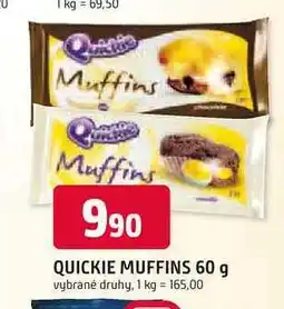 Trefa QUICKIE MUFFINS 60 g vybrané druhy nabídka