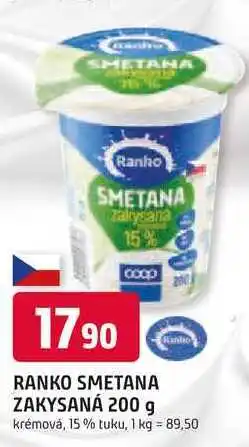 Trefa RANKO SMETANA ZAKYSANÁ 200 g nabídka