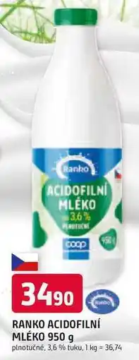 Trefa RANKO ACIDOFILNÍ MLÉKO 950 g nabídka