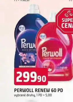 Trefa PERWOLL RENEW 60 PD nabídka