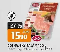 Trefa LE&CO GOTHAJSKÝ SALÁM 100 g nabídka