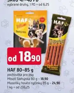 Trefa HAF 80-85 g pochoutka pro psy nabídka