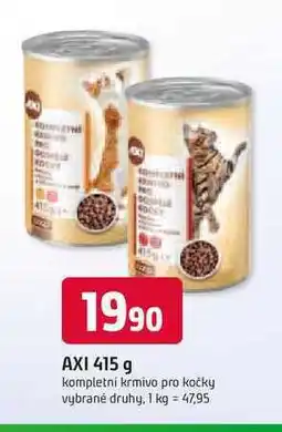 Trefa AXI 415 g kompletní krmivo pro kočky vybrané druhy nabídka