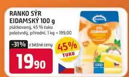 Trefa RANKO SÝR EIDAMSKÝ 100 g nabídka