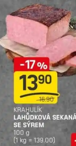 Flop Krahulik lahůdková sekaná se sýrem nabídka