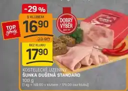 Flop Kostelecké uzeniny šunka dušená standard nabídka