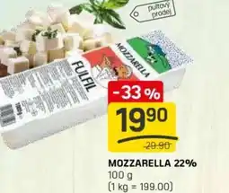 Flop Mozzarella 22% nabídka