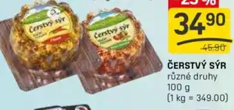 Flop Čerstvý sýr nabídka