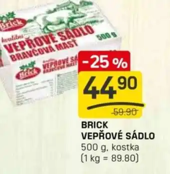 Flop Brick vepřové sádlo nabídka