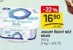 Flop Jogurt řecký bílý milko nabídka