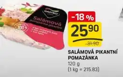 Flop Salámová pikantní pomazánka nabídka
