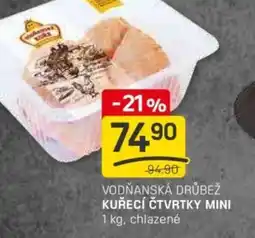 Flop Vodňanská drůbež kuřecí čtvrtky mini nabídka