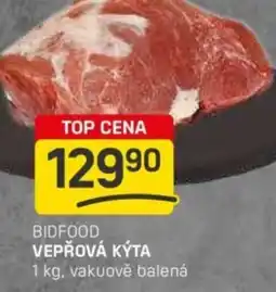 Flop Bidfood vepřová kýta nabídka