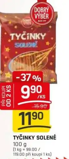 Flop Tyčinky solené nabídka