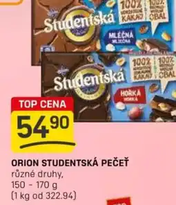 Flop Orion studentská pečeť nabídka
