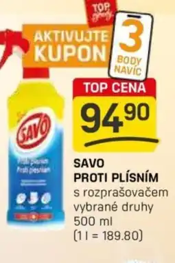 Flop Savo proti plísním nabídka