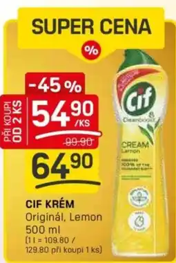 Flop Cif krém Originál, Lemon nabídka