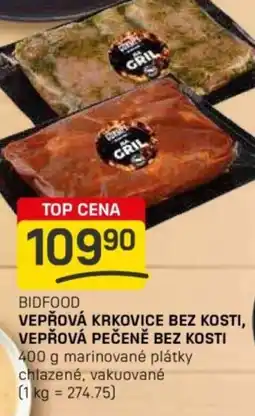 Flop BIDFOOD Vepřová krkovice bez kosti, vepřová pečeně bez kosti nabídka