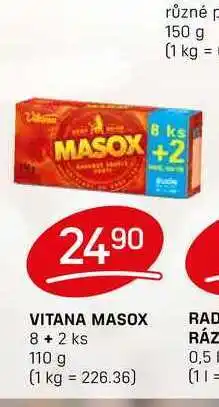 Flop VITANA MASOX 8+ 2 ks 110 g nabídka