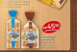 Flop ÖLZ MLÉČNÉ HOUSTIČKY různé druhy 210 - 350 g nabídka