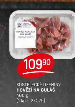 Flop HOVĚZÍ NA GULÁŠ 400 g nabídka