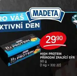 Flop HIGH PROTEIN PŘÍRODNÍ ZRAJÍCÍ SÝR 90 g nabídka