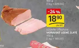 Flop MORAVSKÉ UZENÉ ZLATÉ 100g nabídka