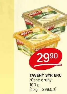 Flop TAVENÝ SÝR ERU různé druhy 100 g nabídka