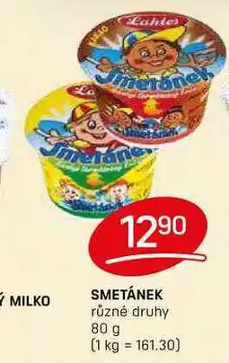 Flop MILKO SMETÁNEK různé druhy 80 g nabídka