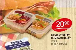 Flop MEXICKÝ SALÁT, RUMCAJS SALÁT 140 g nabídka