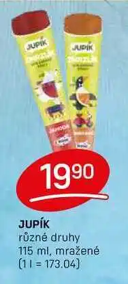 Flop JUPÍK různé druhy 115 ml, mražené nabídka