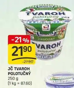 Flop JČ TVAROH POLOTUČNÝ 250 g nabídka