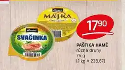 Flop PAŠTIKA HAMÉ různé druhy 75 g nabídka