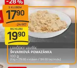 Flop ŠKVARKOVÁ POMAZÁNKA 100 g nabídka