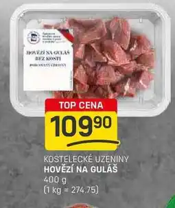 Flop HOVĚZÍ NA GULÁŠ 400 g nabídka