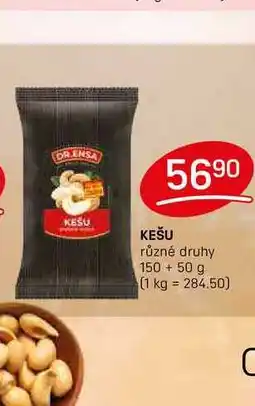 Flop KEŠU různé druhy 150+ 50 g nabídka