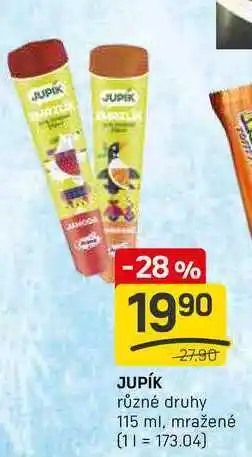 Flop JUPÍK různé druhy 115 ml, mražené nabídka