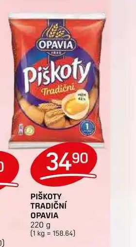 Flop PIŠKOTY TRADIČNÍ OPAVIA 220 g nabídka