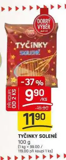 Flop TYČINKY SOLENÉ 100 g nabídka