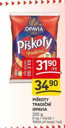 Flop PIŠKOTY TRADIČNÍ OPAVIA 220 g nabídka