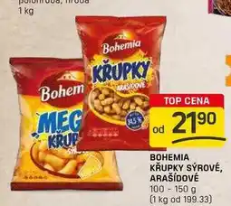 Flop BOHEMIA KŘUPKY SÝROVÉ, ARAŠÍDOVÉ 100-150 g nabídka