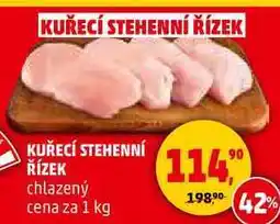 Penny Market KUŘECÍ STEHENNÍ ŘÍZEK chlazený, 1 kg nabídka