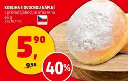 Penny Market KOBLIHA S OVOCNOU NÁPLNÍ s příchutí jahod, 65 g nabídka