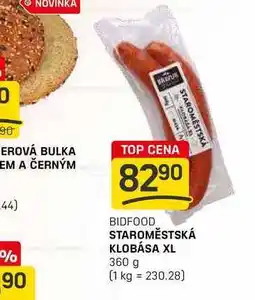 Flop STAROMĚSTSKÁ KLOBÁSA XL 360 g nabídka