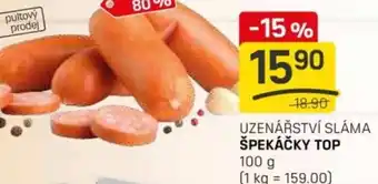 Flop Uzenářství sláma špekáčky top nabídka