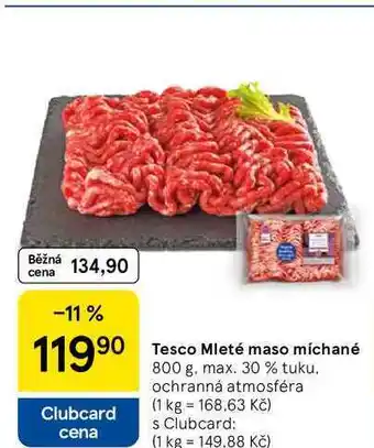 Tesco Tesco Mleté maso míchané, 800 g, max. 30 % tuku nabídka